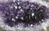Purple Amethyst Geode - Uruguay #66701-3